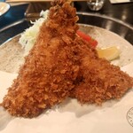 北海亭 - アジフライだけじゃなかったよと言いつつもアジフライ（笑）