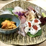 旬菜和味 - お造り盛り合わせ