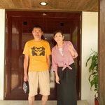 マジュン・リッカ - オーナーの沖直未さんとうどんファン（掲載承諾済み）