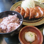 とんかつ とまと赤茄子家 - ひれかつ膳　1600円