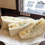 Amazon - Cucumber and Boiled Egg Sandwich – Soft and Fluffy Bread