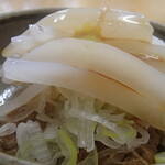 みさき庵 - イカ納豆