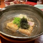 島之内 一陽 - 生まぐろレアカツ 出汁をかけて楽しむやつ