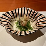 島之内 一陽 - つきだし(鯨おばけとおかひじき)