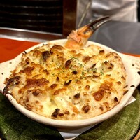 魚竹 - 魚介のグラタン：蟹が入っていました。