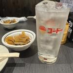 串のこたに - こたにサワー 120円(税込132円) 2025年5月のお値段