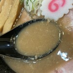 らーめん志高 - とんこつらーめん