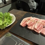 元祖ちぢみの王様 - サムギョプサル