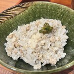 薪鳥新神戸 - 土鍋そぼろご飯