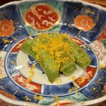 薪鳥新神戸 - 薪焼きスナップエンドウ