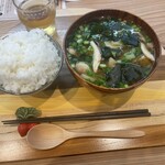 みそ汁や まり福 - お味噌汁が完全に主菜！¥900