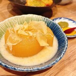 おでん屋たけし - 鶏だしおでん　大根