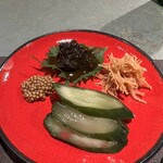 シノワズリ372 - 味変要員　胡瓜の糠漬けが箸休めで良き