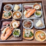 NOT A HOTEL KITAKARUIZAWA - 前菜盛り合わせ