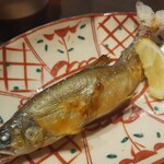 いろり焼　玉の屋 - 鮎塩焼き