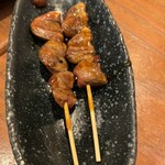 水天宮前のやきとり屋さん - 焼鳥のハート！鳥ハツは美味い！