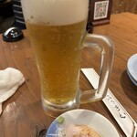 水天宮前のやきとり屋さん - 飲み放題の生ビール！