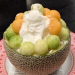 フルーツカフェ 池袋果実 - ヨーグルト味のかき氷