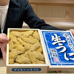 鮨 陸 - 本日の紫うに♪