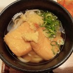 UDONつるこし - 手揚げきつねうどん