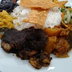 ディヘン スリランカレストラン - エビカレーセット