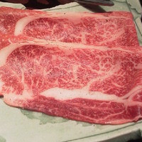 飛騨牛一頭家 馬喰一代 銀座 - 飛騨牛、焼きしゃぶ用100ｇ（2枚）