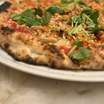 pizza marumo - ぶぶあられのカリカリ食感が楽しい