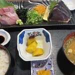 とさ市場 - カツオづくし定食(2,200円)