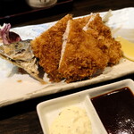 亜紗 本店 - アジフライ