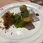 中国料理 旬輝 - 白子の春巻き絶品