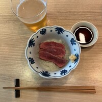 炭火焼肉 肉の匠 ひうち - 赤身肉のたたき風