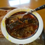 インディアン・レストラン　ロタ - カレイとナスのカレー