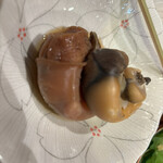 七福 - バイ貝の中身を取り出し成功❗️