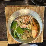 ながくら - カニ帆立釜飯