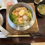 ながくら - 海老帆立釜飯