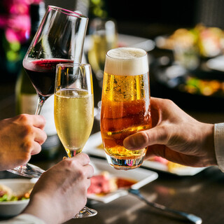 充実した飲み放題プラン