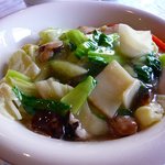 美林華飯店 - 野菜かけご飯2010.1