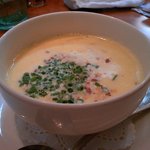 海鮮フランス料理 尾野 - スープのアップ