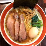 麺処 懐や - 特製ラーメンの醤油 850円