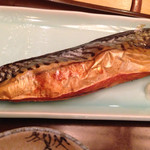 しゃぶ泉 - この日の焼き魚は鯖の文化干しでした