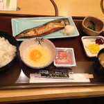 しゃぶ泉 - 本日の焼き魚定食@780円