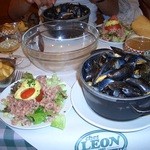 Chez LEON - やっぱムール貝がウマいです♪