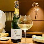 鮨処 一石三鳥 - 20250523スパークリングワイン グラス1,500円