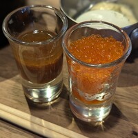 Seafood bar Ermitage 代々木店 - とろサーモンレアカツ丼②