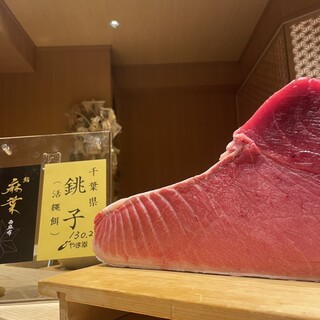 身の柔らかい香りのある鮪が美味しさのポイント
