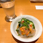 鮨 うみから - お通しから素敵