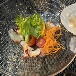 ASAGE CAFE - 江戸前タコのカルパッチョ