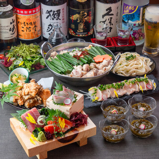 【オススメ】本格博多もつ鍋は絶品。