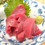 御食事処ときわ - まぐろぶつ切り