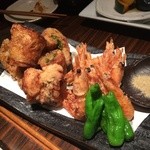 restaurant IRO - 海老、魚揚げ物